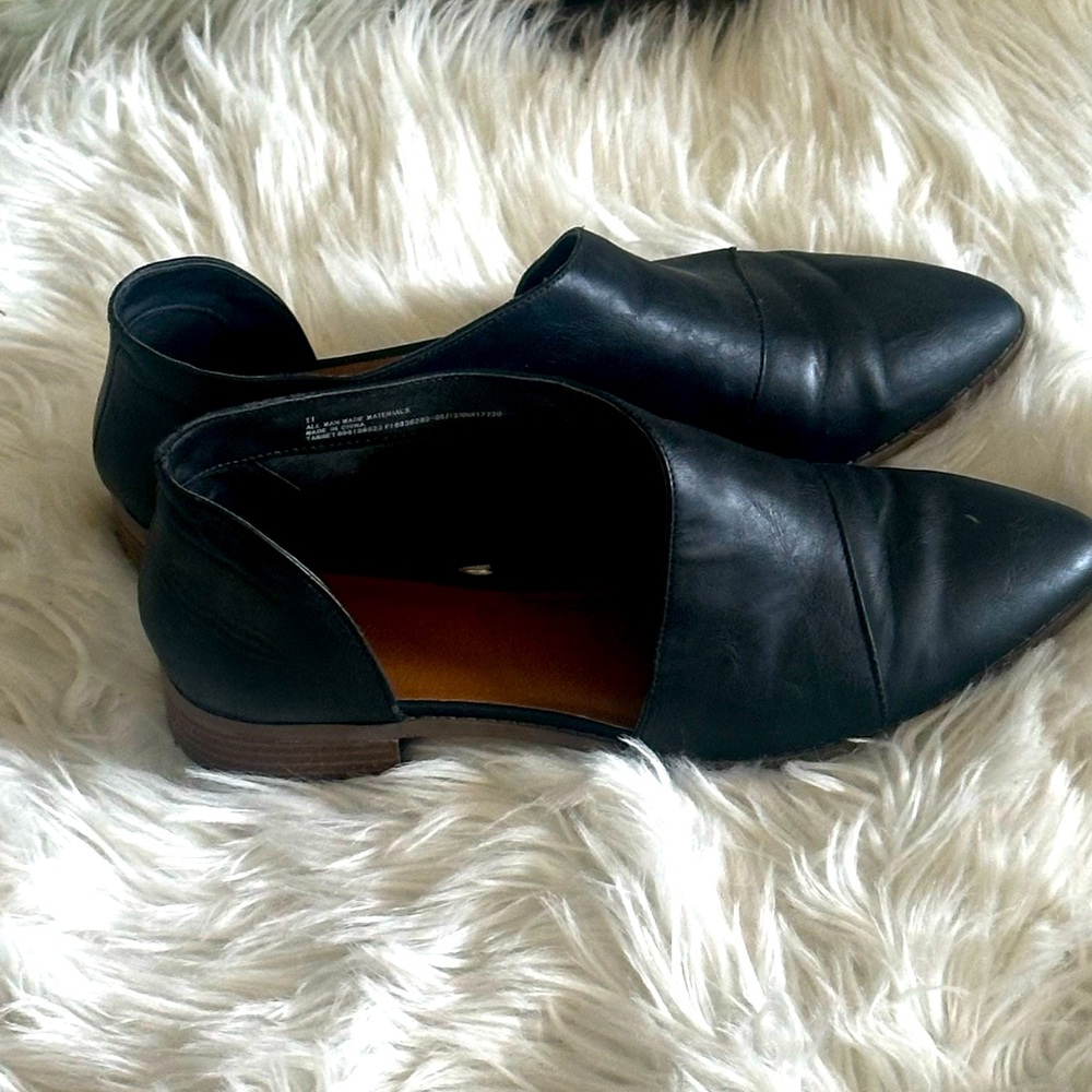 Black loafers - size 11